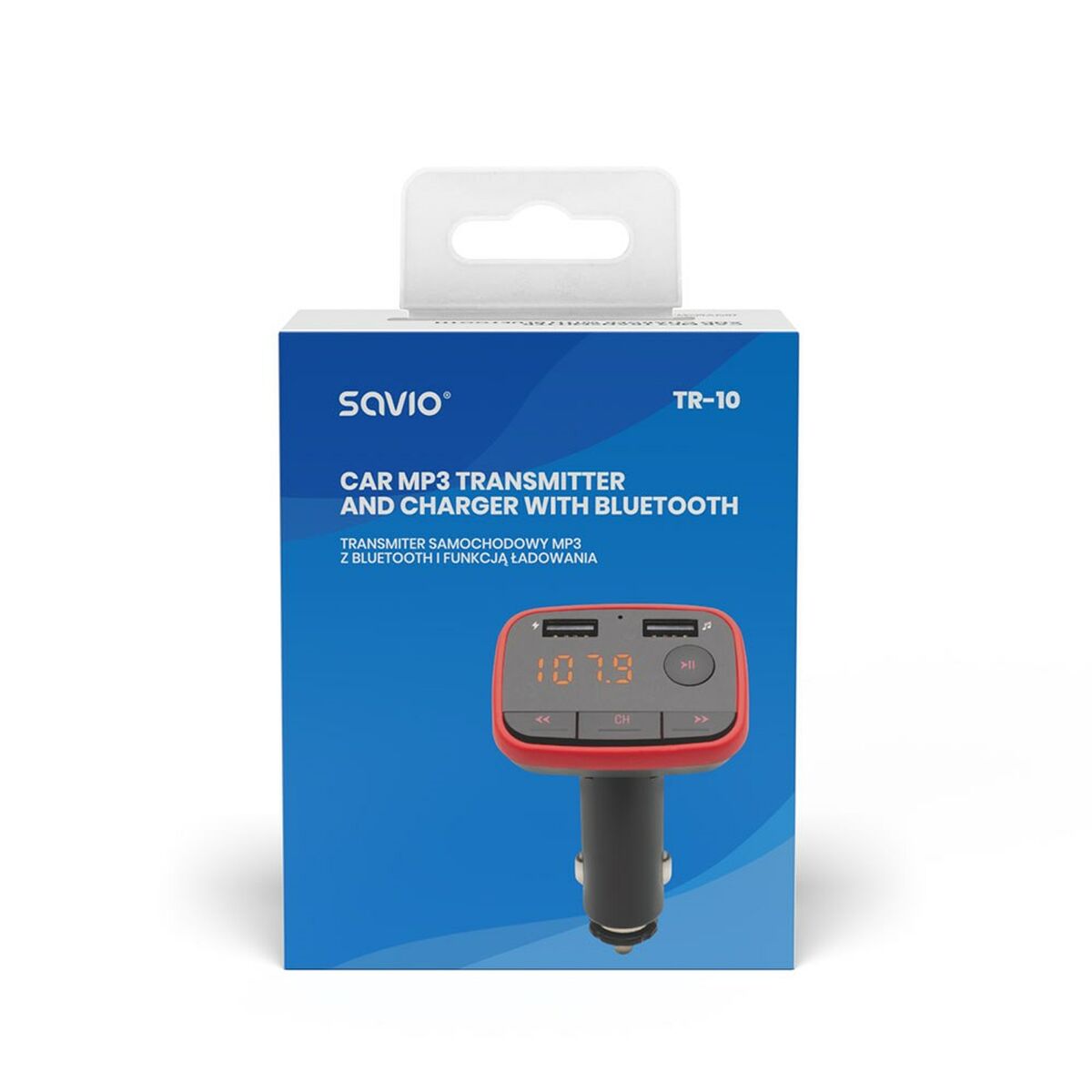 MP3 Player and FM Transmitter for Cars Savio SAVTR-10-2