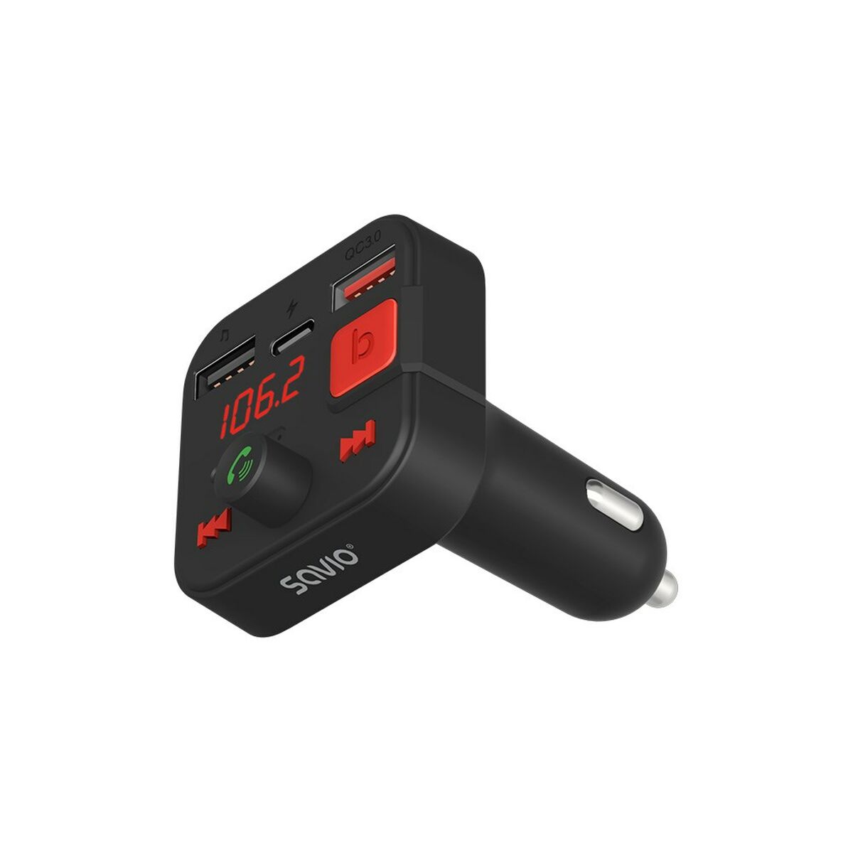 MP3 Player and FM Transmitter for Cars Savio TR-15-2