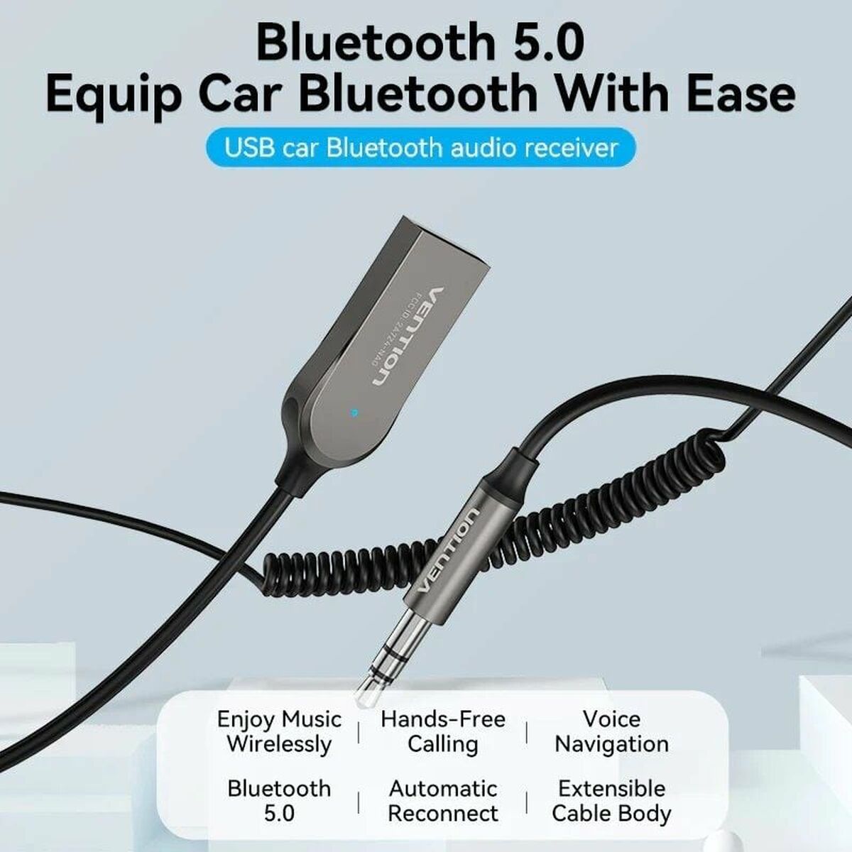 Audio Bluetooth Transmitter-Receiver Vention NAGHG-3