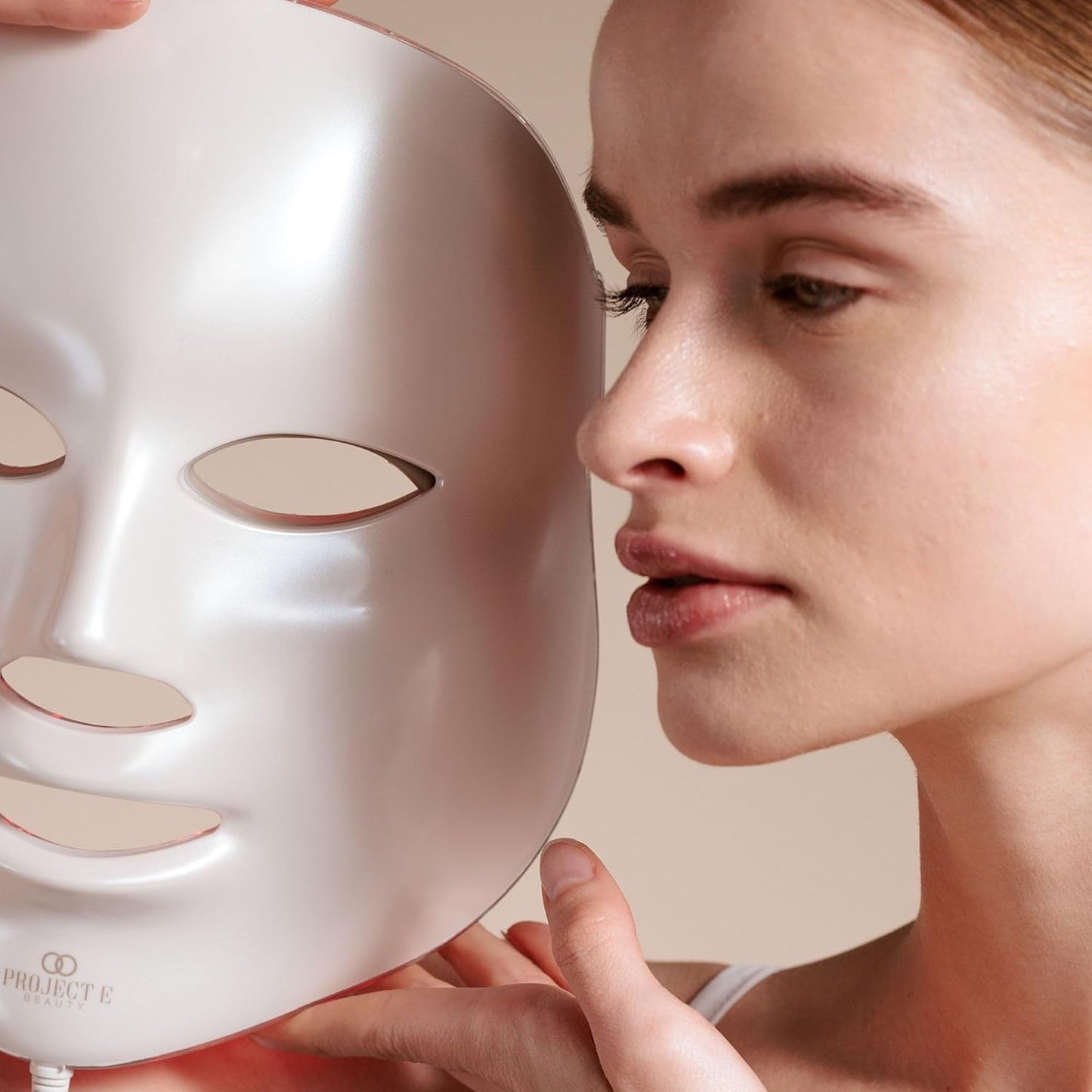 Lightaura LED Light Therapy Mask | Anti-Aging Facial Skincare Routine | Skin Tightening | Calm Inflammation & Sensitive Skin | Reduce Wrinkle | Brightens Skin | Collagen Boost