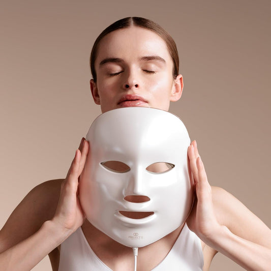 Lightaura LED Light Therapy Mask | Anti-Aging Facial Skincare Routine | Skin Tightening | Calm Inflammation & Sensitive Skin | Reduce Wrinkle | Brightens Skin | Collagen Boost