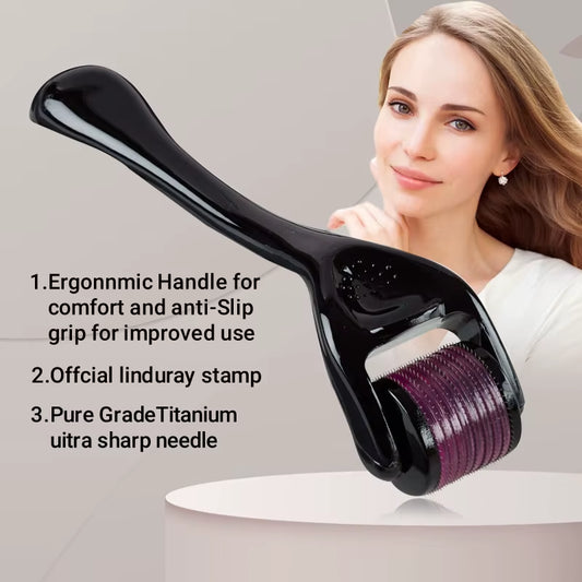 540 Medical Grade Derma Roller Microneedling Roller for Hair Growth Beard Acne Wrinkle Removal Skin Care Body Treatment